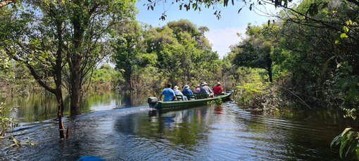 Remote Amazon canoe scenic CPC 20220915_094910
