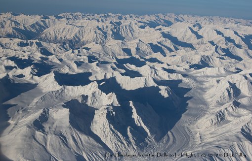 The Himalayas, from the Delhi to Leh flight, Feb 2019 C Dick Filby-4879-3